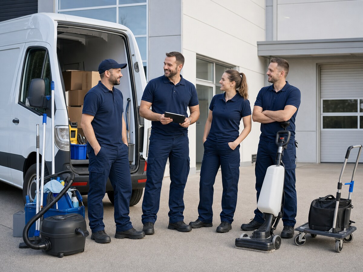 Unser Team bei der Arbeit